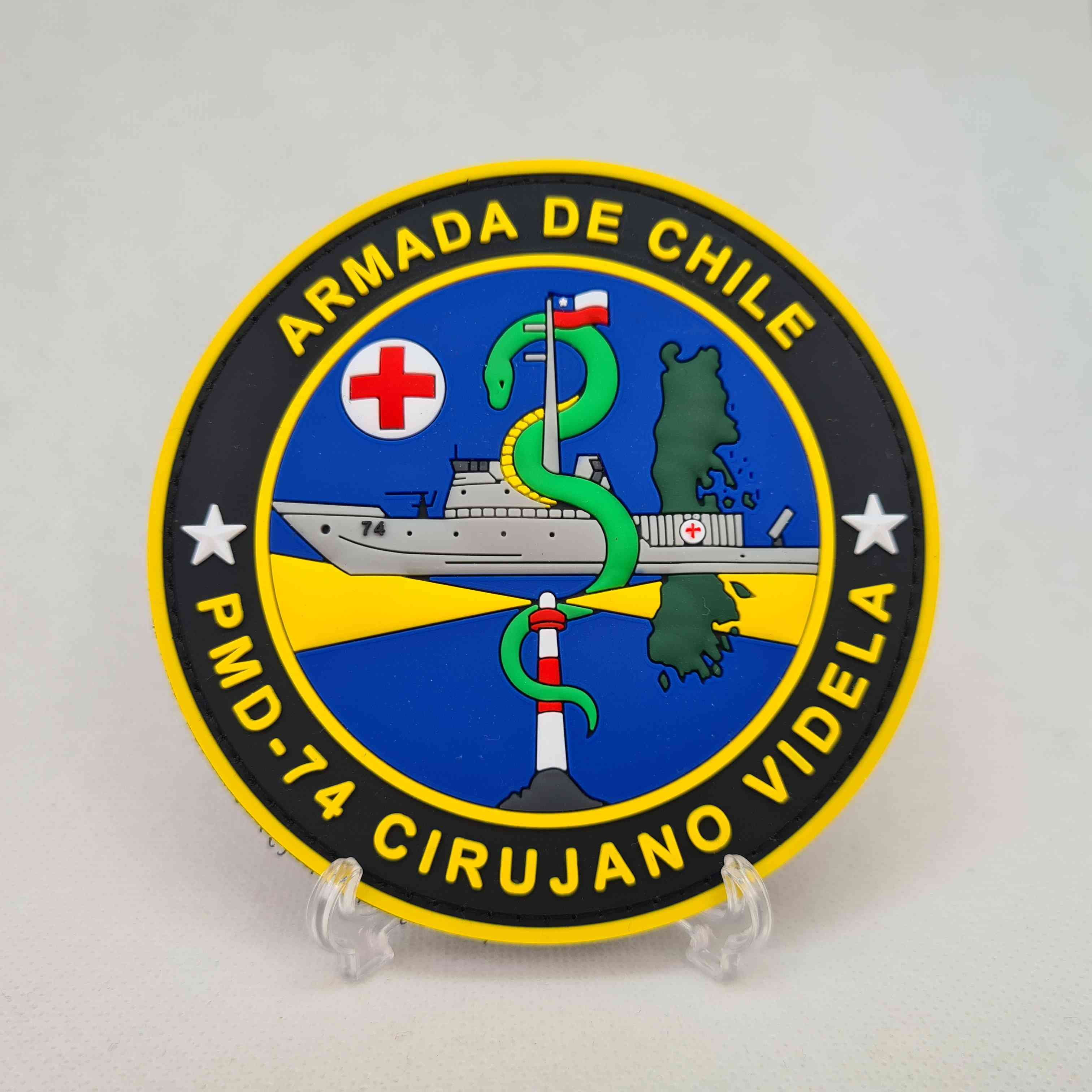 Parche PMD-74 Cirujano Videla Quinta Zona Naval